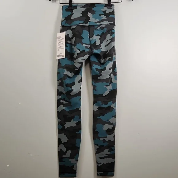 Lululemon Wunder Train High-Rise Tight 28” Everlux Camo — NWT - Picture 2 of 7